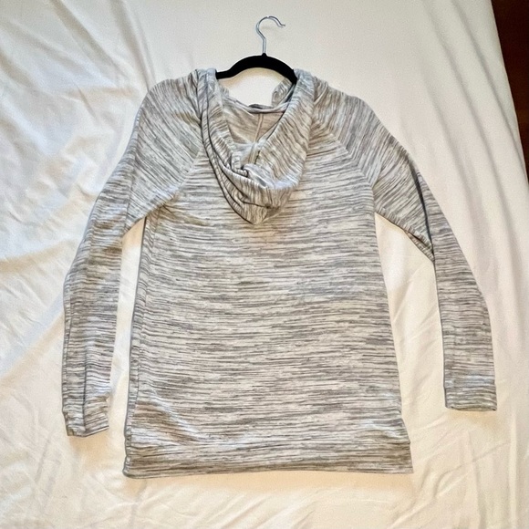 Ink Love and Peace Gray Hooded Sweatshirt - Picture 3 of 3